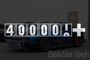 400,000+ Odometer Decal