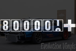800,000+ Odometer Decal