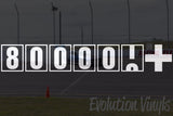 800,000+ Odometer Decal