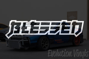 Blessed V2 Decal