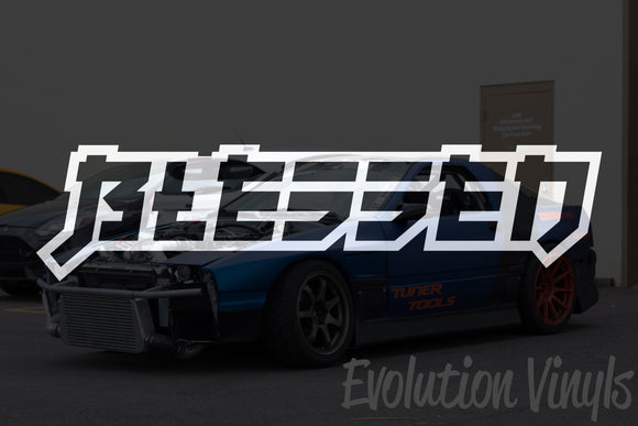 Blessed V2 Decal