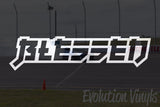 Blessed V2 Decal