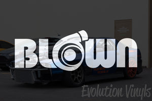 Blown V1 Decal