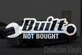 Built not Bought V2 Decal