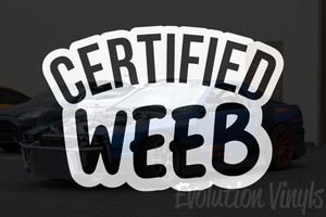 Certified Weeb V1 Decal