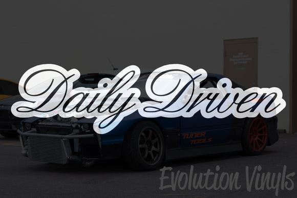 Daily Driven V3 Decal