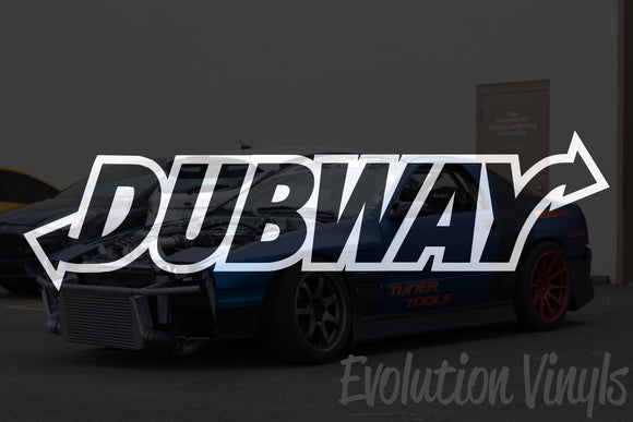 Dubway Decal