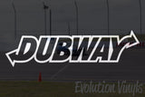 Dubway Decal