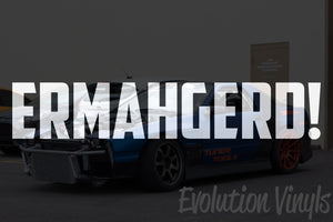 ERMAHGERD V1 Decal