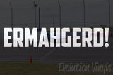 ERMAHGERD V1 Decal