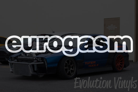 Eurogasm V2 Decal
