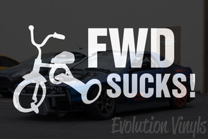 FWD Sucks V1 Decal