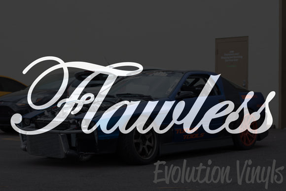 Flawless V1 Decal