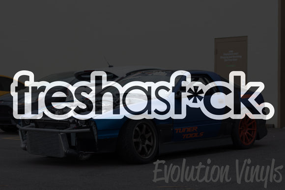 Fresh as F*ck V2 Decal