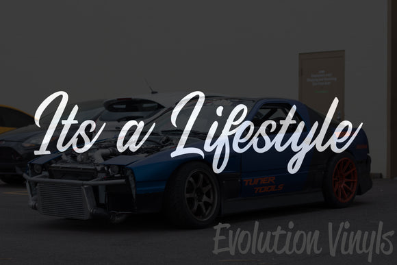 Its a Lifestyle V1 Decal