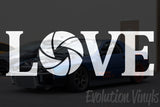 Love Photography V1 Decal