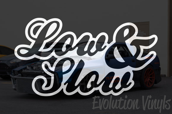 Low and Slow V1 Decal