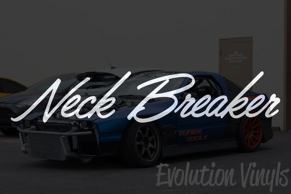 Neck Breaker V2 Decal