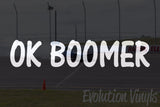 OK Boomer V2 Decal