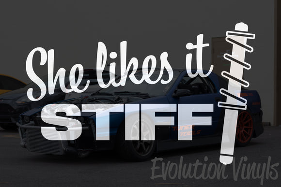 She Likes It Stiff V1 Decal