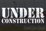 Under Construction V1 Decal