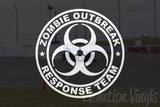 Zombie Outbreak Response Team V1 Decal